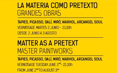 2 June: Exhibition “Matter As A Pretext”