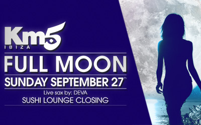 27 September: Fullmoon – Sushi Lounge Closing
